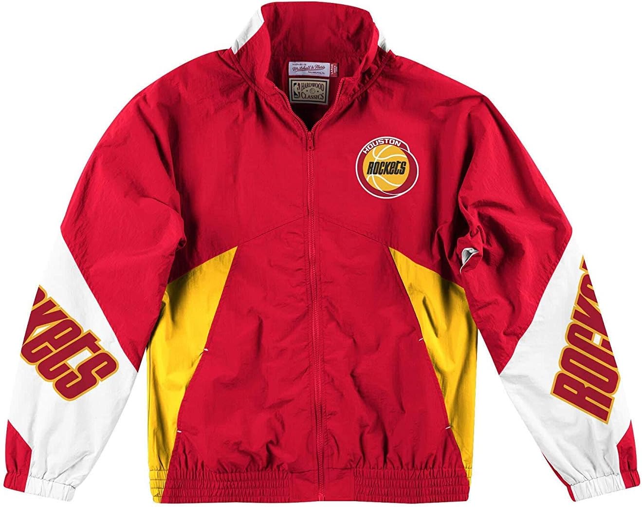 houston rockets mitchell and ness jacket