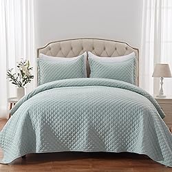 SunStyle Home Quilt Set Queen Sage Green