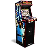ARCADE1UP Mortal Kombat II Deluxe Arcade Machine, 14 Games | Gaming Cabinet with Real Feel Joysticks and Buttons, 17-Inch Color Screen