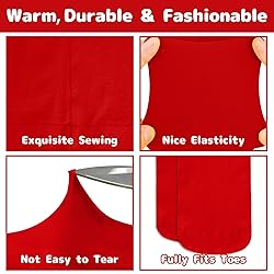 Olreco Red Tights Toddler Red Tights for Girls Red