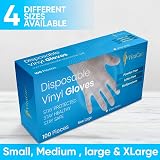 ViraCare 1000 x Large Vinyl Gloves Latex Free Powder Free 1000 view 6