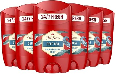 Old Spice Deep Sea Aluminium Free Deodorant Stick 6x50ml Men