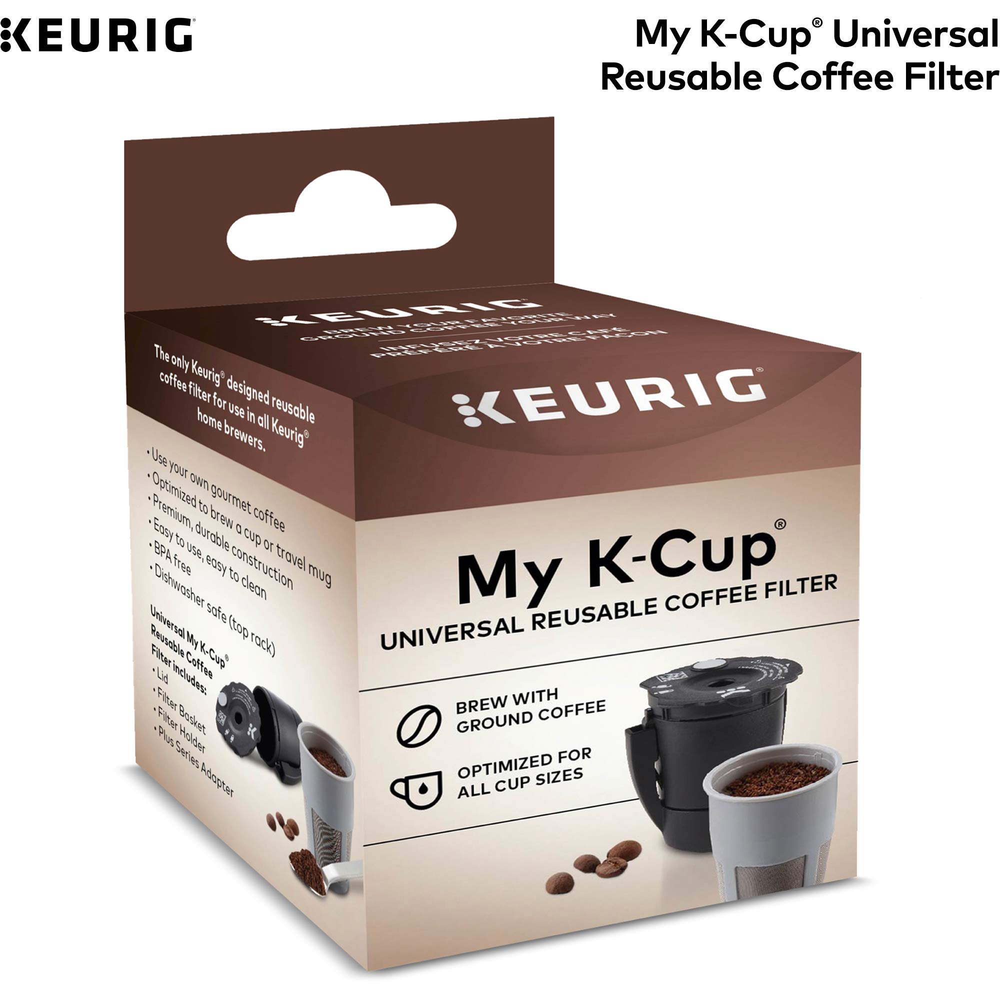 Keurig My k-cup Universal Reusable Coffee Filter, blk