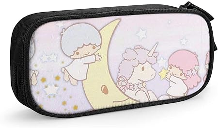 Amazon 21 新製品 リトルツインスターズ キキララ ペンケース 無地 大容量 筆箱 筆入れ ペンケース ペンポーチ スリム おしゃれ 男の子 女の子 シンプル スタンド かわいい 多機能 大 中学生 高校生 大学生 ペンケース 文房具 オフィス用品