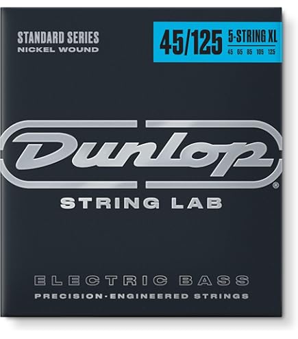 Dunlop DBS50110 Heavy Stainless Steel Bass Guitar 4-String