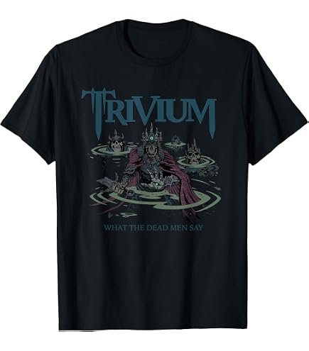 Amazon.com: Trivium Screaming Dragon Color T-Shirt : Clothing