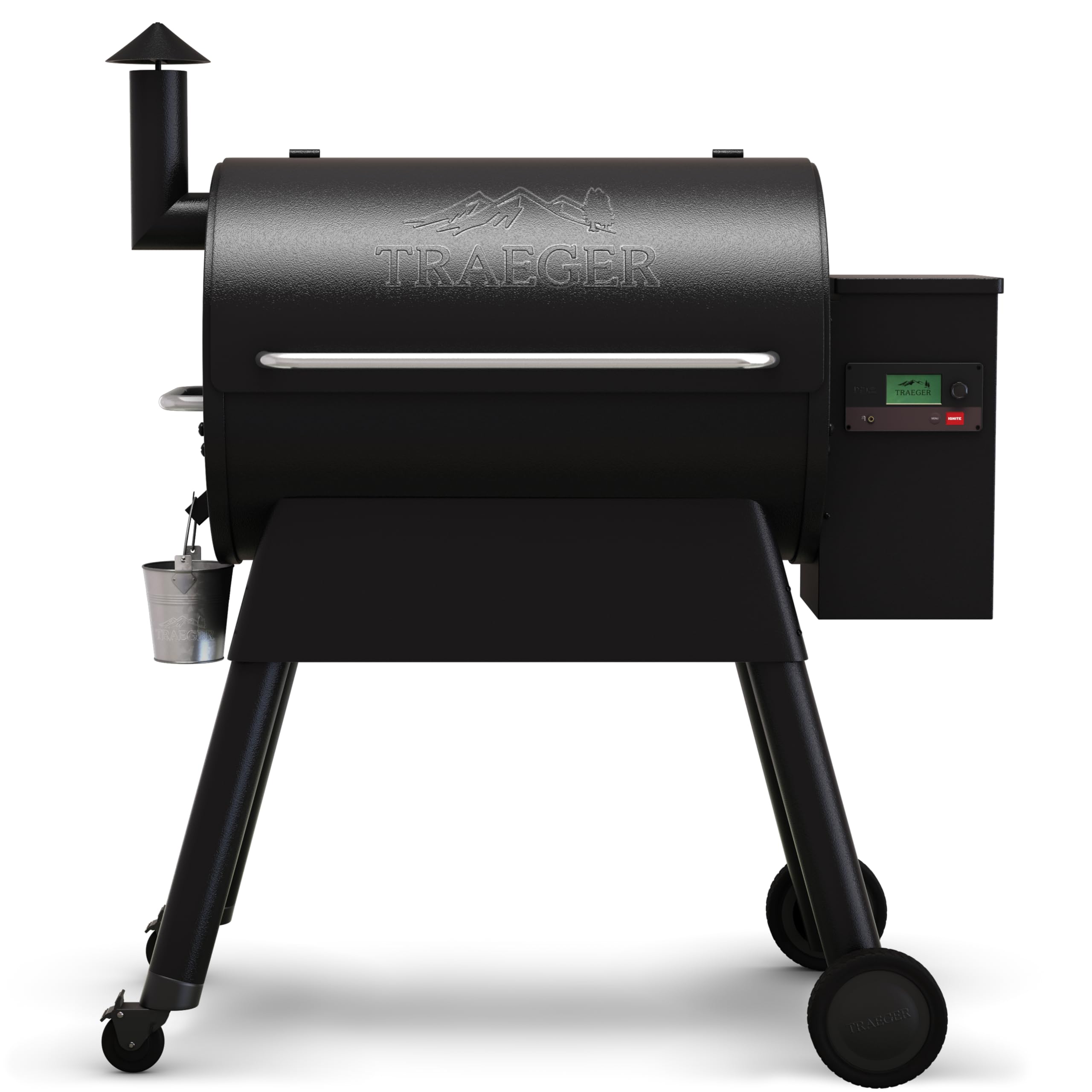 Photo 1 of Traeger Grills Pro 780 Wood Pellet Smoker Grill, 6-in-1 BBQ Pellet Grill Combo, WiFi and App-Connected Electric Smoker, 780 Square Inches of Grilling Area, Temperature Control, Black Finish