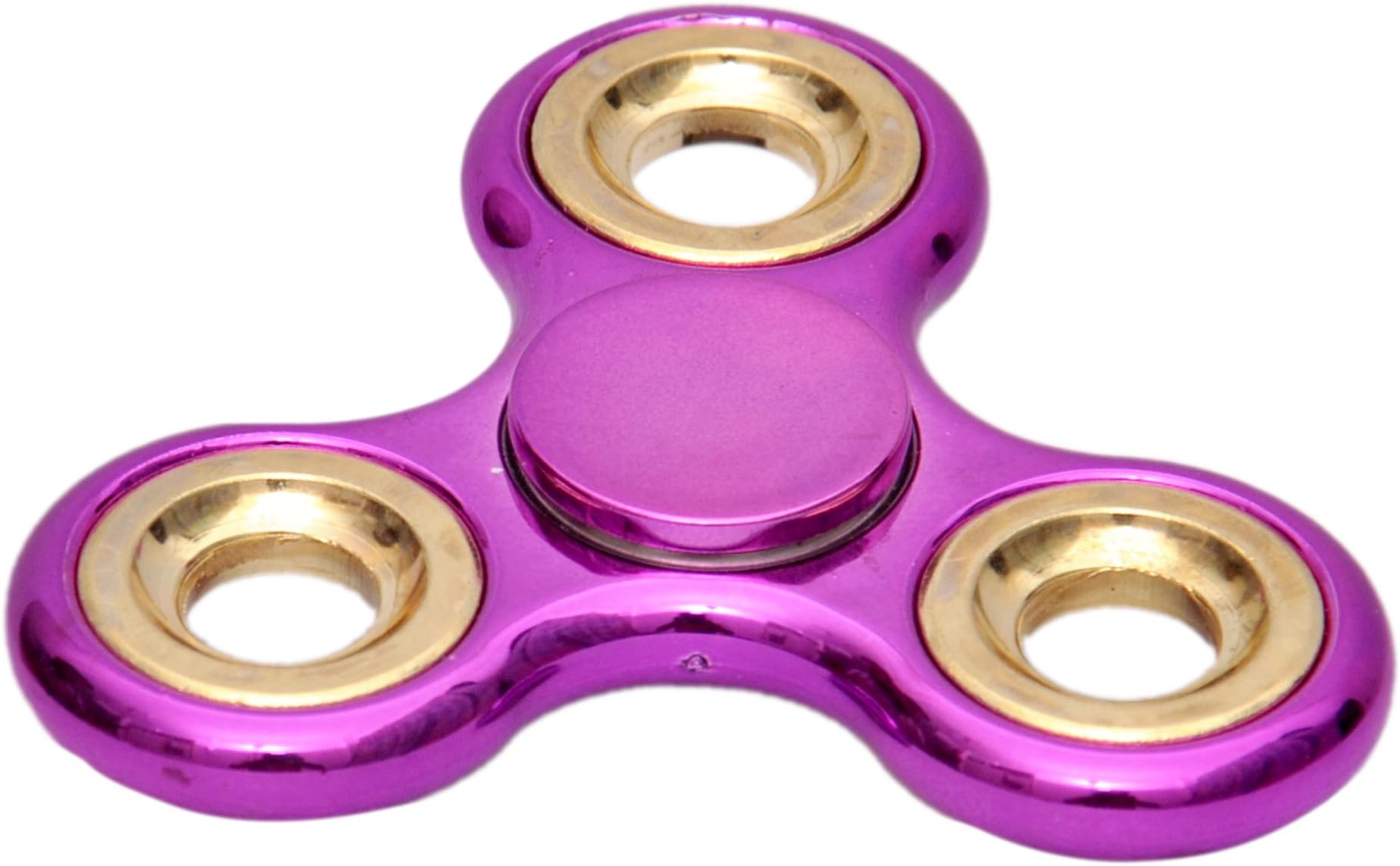 Toyshine Chrome Edition Fidget Spinner, Purple