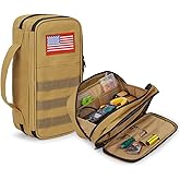 ATRIPACK Tactical Tool Bag for Men,Wide Mouth Tool Pouch with Water-Resistant, Multi-purpose Range Bags with Zipper Handle,Heavy Duty Small Tool box organizer for Repairman, Carpenters, Handyman