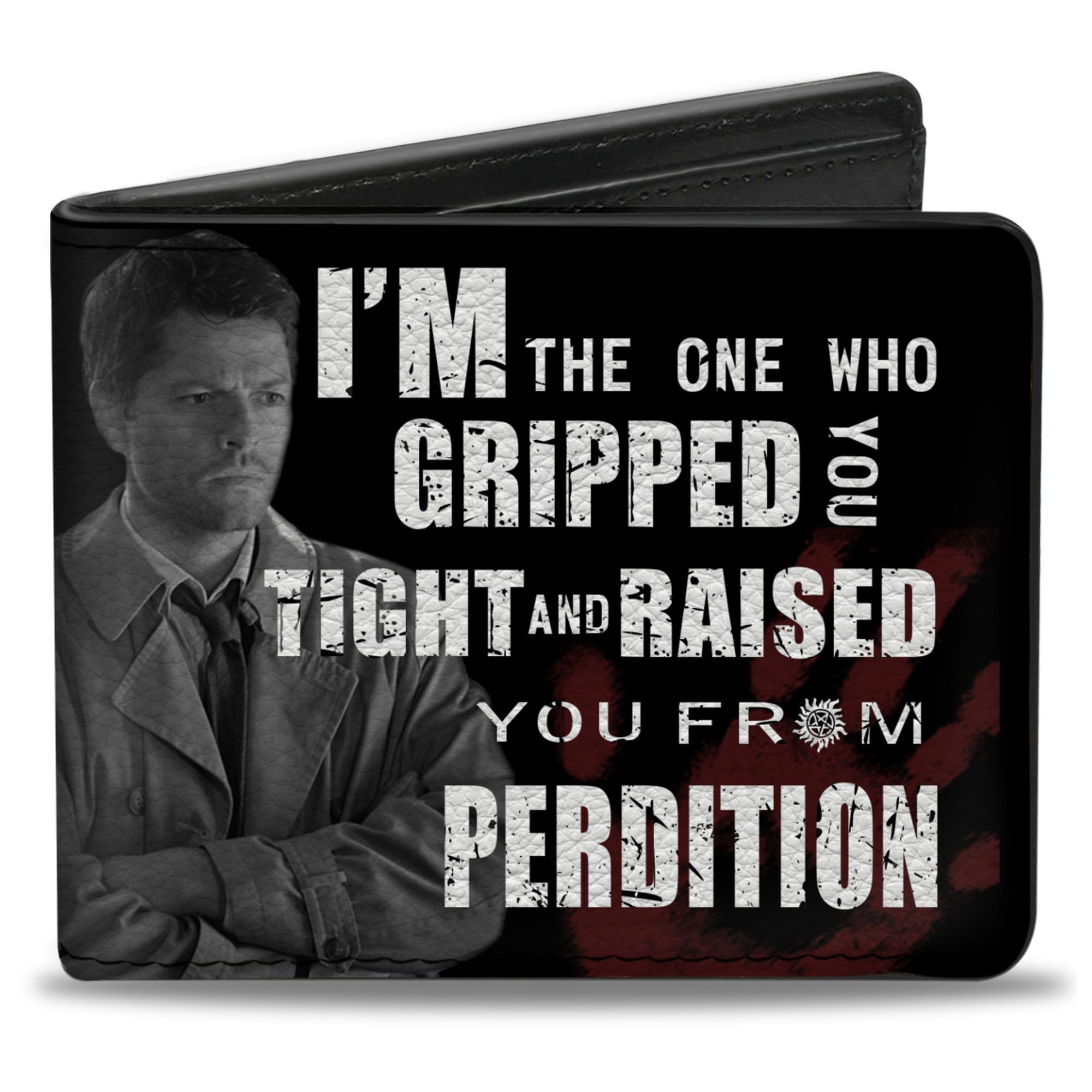 Buckle-Down Men's Wallet, Multicolor, 4.0" x 3.5"