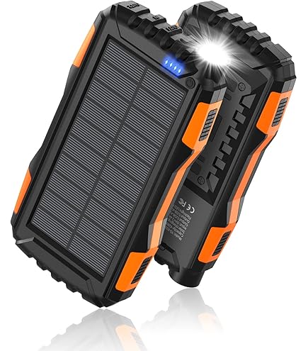 Banque De Batterie Solaire, équipement De Survie De 50000mAh