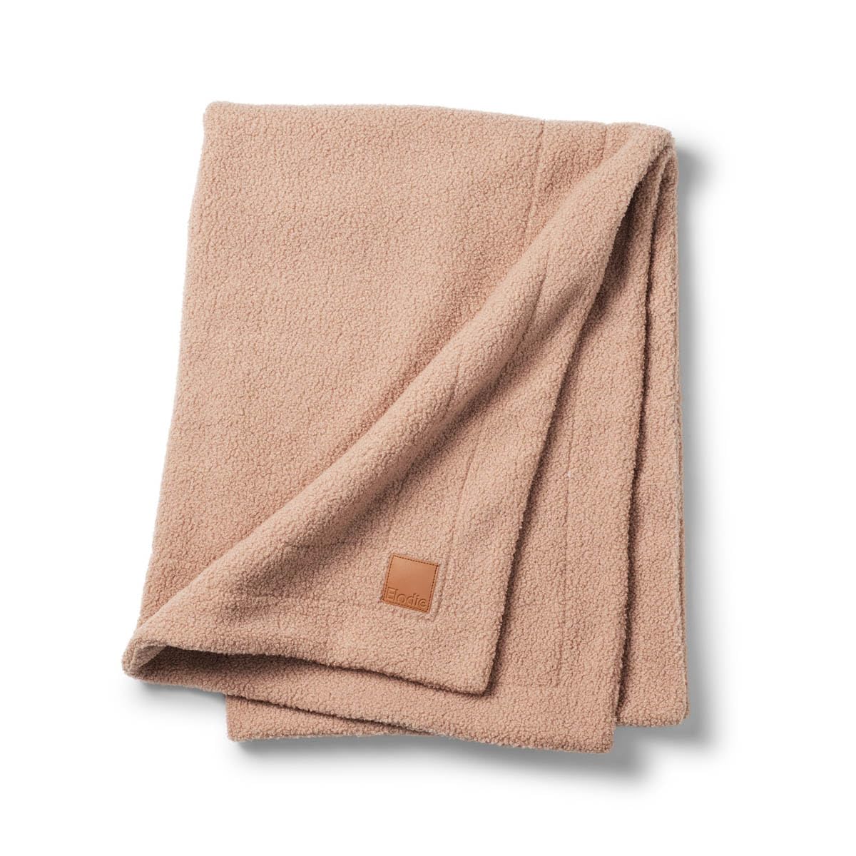 Elodie Details Pearl Velvet Baby Blanket Extra Soft Oeko-Tex Material 75 x 100 cm - Pink Bouclé