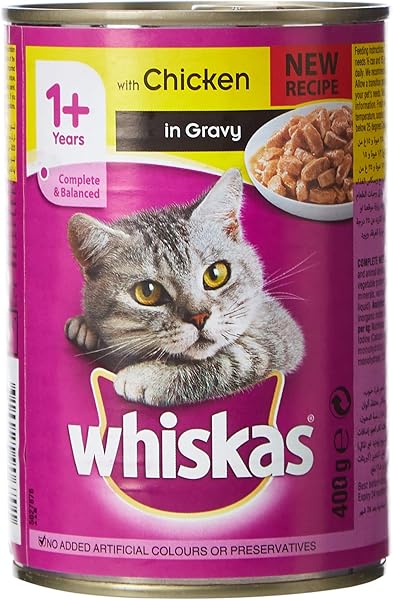 whiskas 400g can