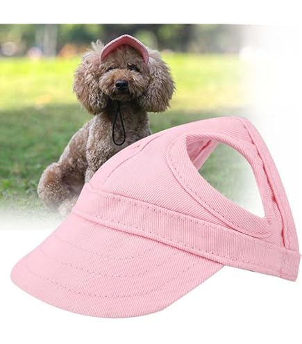 Baseball Hat Small Dog Visor Pure Pet Products Dog Baseball Cap