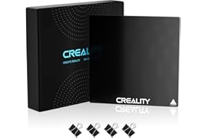 Mefine Ender 3 Glass Bed Upgraded 3D Printer Tempered Glass Plate Build Surface for Ender 3/3 Pro/3 V2/3 S1,Ender 5/5 Pro, 235x235x4mm