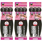 MULTI-PACK DEAL 3PACK! Janet Collection Nala Tress 3X EZ SPLIT Pre-Sectioned Pre-Stretched Braid Knotless Extremely light weight 100% Kanekalon Fiber 36Inch 9Bundles (36&rdquo;, COLOR #1)