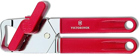 Amazon Co Jp Victorinox ビクトリノックス カンオープナー レッド 缶切り手動 7 6857 ホーム キッチン