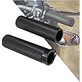 HDBUBALUS Hand Grips 1 Inch Motorcycle Handlebar Grips Cable Throttle Compatible for Harley Sportster Touring Dyna Softail 883 1200 Dyna Softail V-Rod