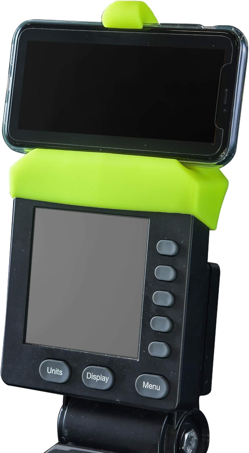 Phone Holder Made for Concept 2 Rowing Machine, SkiErg and BikeErg PM5 Monitors- Silicone Fitness Products