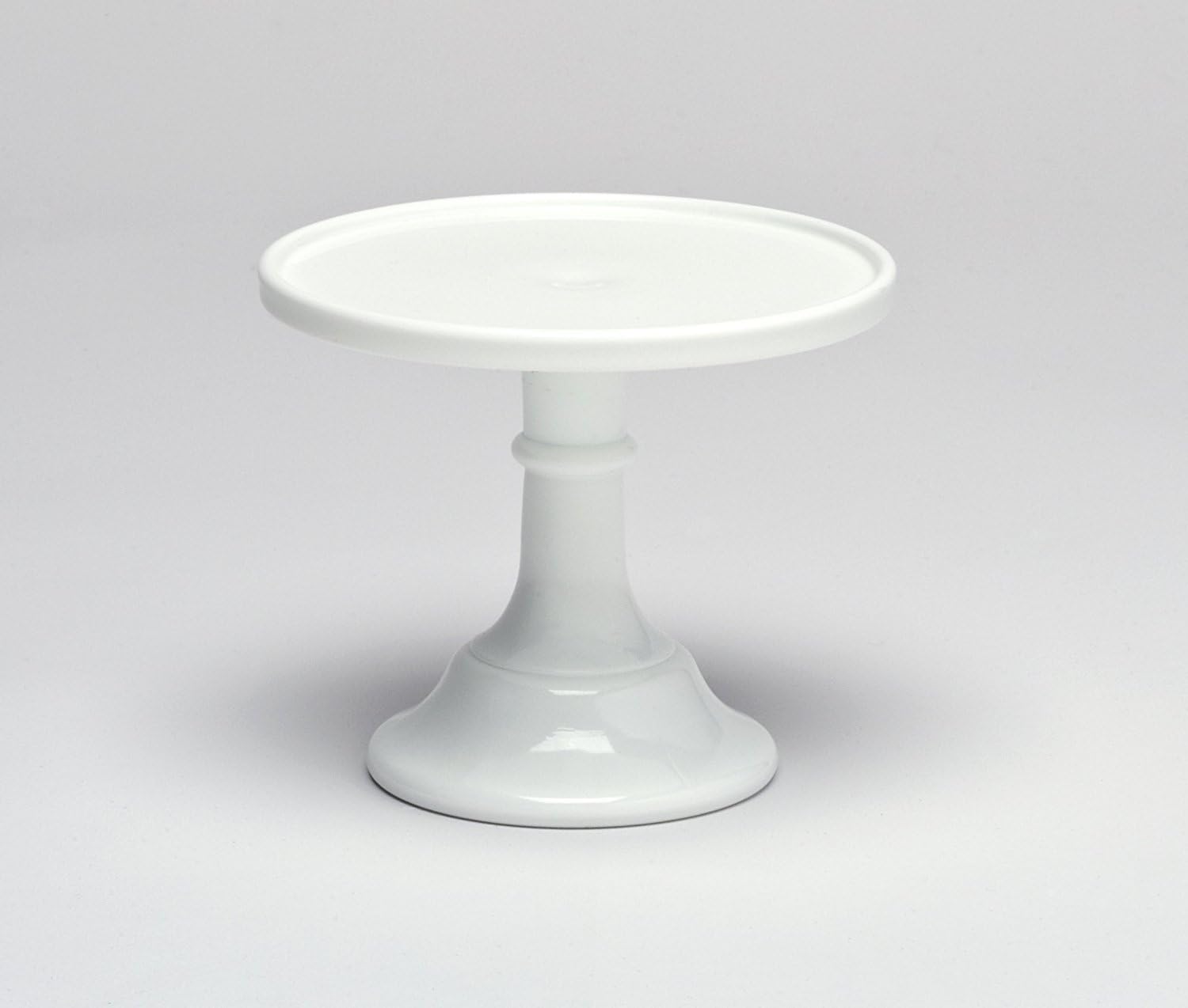 Amazon Com Milk White 9 Glass Cake Stand Made In The Usa By Mosser Glass 9x8x11 Cake Stands milk white 9 glass cake stand made in the usa by mosser glass 9x8x11