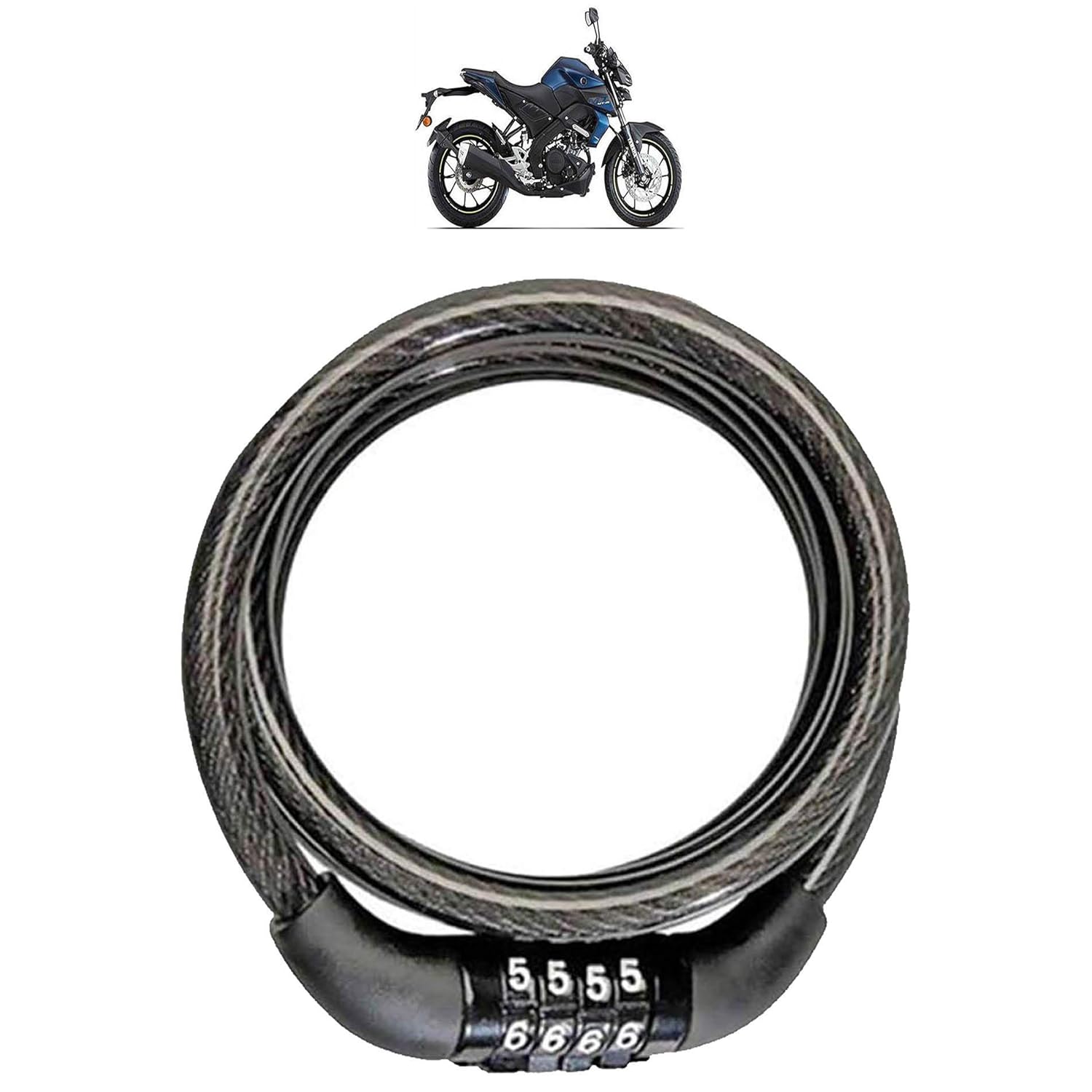 motorcycle security cable