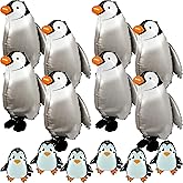 Yunsailing 14 Pieces Penguin Balloons Jumbo Walking Penguin Foil Balloon for Birthday Party Favor Wedding Supplies