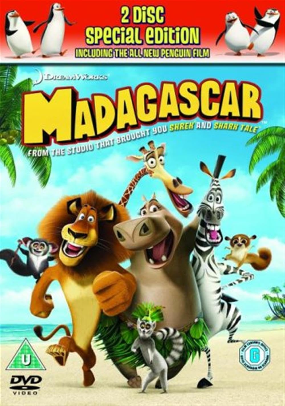 Madagascar and Penguin Christmas Caper (Two disc set)