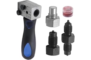 AXGSRV 3/16in Double Flaring Tool Set, Handheld Brake Line Flare Tool Kit for Automotive and Motorcycle Applications, Versati