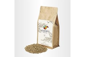 Jasaquntu Specialty Coffee – Green Coffee Beans, Specialty Coffee in Size - 17.6 oz (500g), Select & Fresh Unroasted Coffee Beans, High- Quality & Distict Flavor, Pure Colombian Flavor
