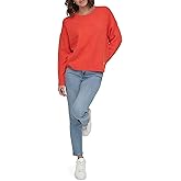 DKNY Womens Boucle Soft Cozy Trendy Sweater