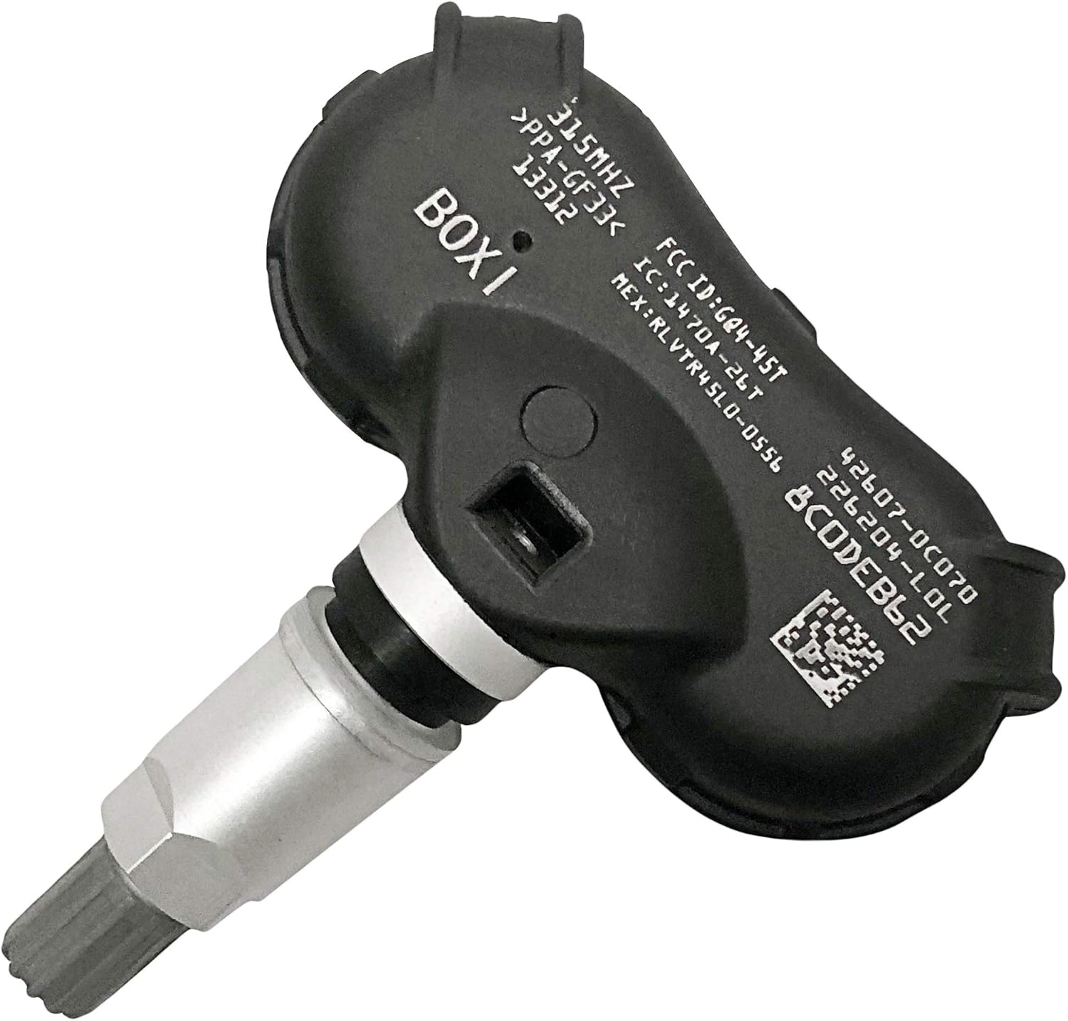 Amazon Com Boxi Qty 1 Tire Pressure Sensor Tpms 315mhz For Toyota Sequoia 2008 2011 Toyota Tundra 2007 2015 Only For Steel Wheel Tundra 40 Degrees 42607 0c080 42607 0c060 1 Pack Automotive