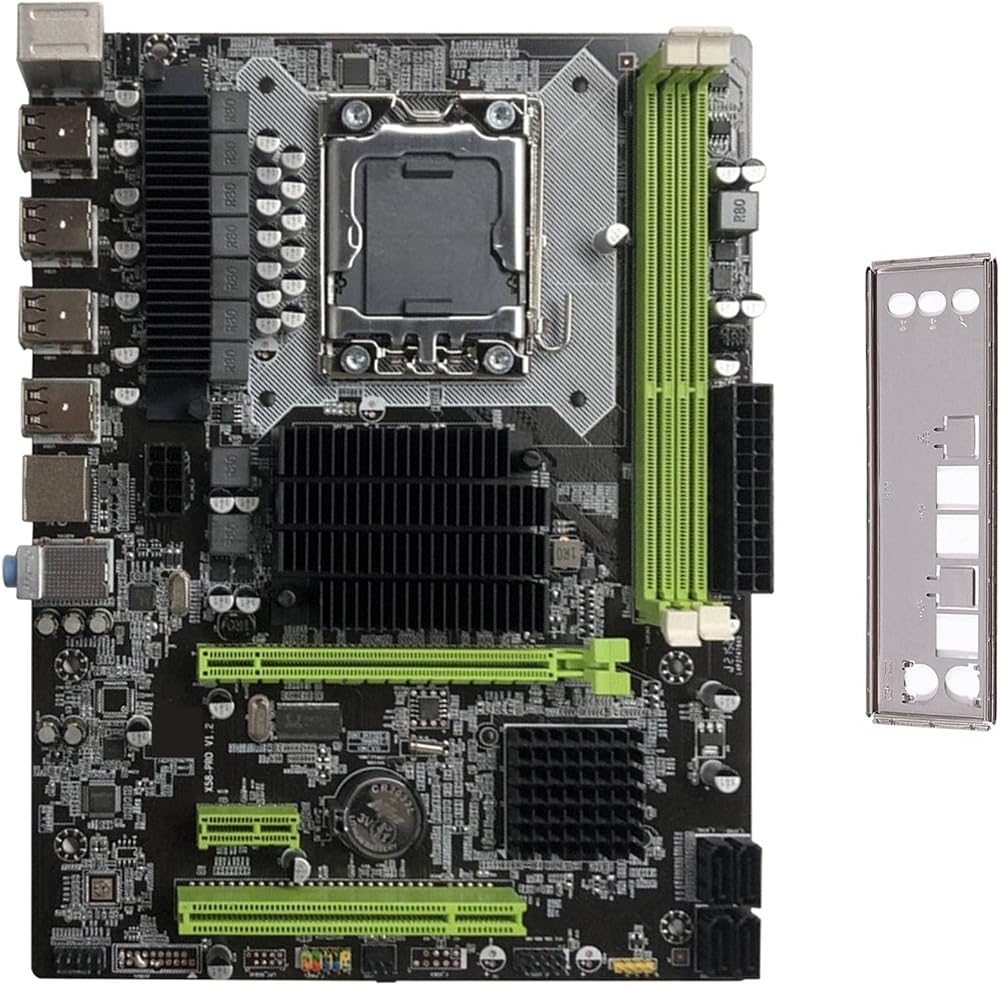 Lodokdre X58 Motherboard LGA1366 DDR3 ECC RAM XEON X5650 X5670 CPU Graphics