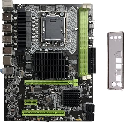 Lodokdre X58 Motherboard LGA1366 DDR3 ECC RAM XEON X5650 X5670 CPU Graphics