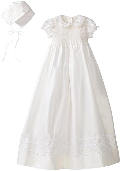 silk christening dresses for baby girl