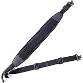 HUNTPAL Gun Sling Stalker Sling with Removable Swivels, Neoprene Padded Hunting Shotgun Rifle Sling, Length Adjustable Univer