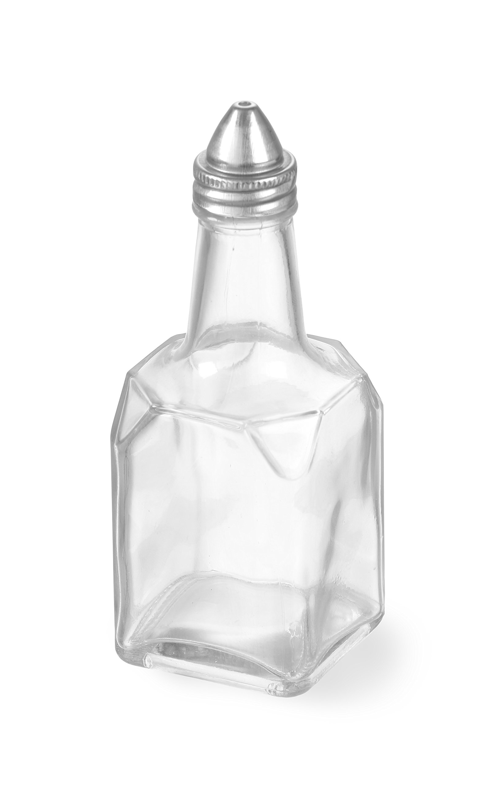 Hendi 461136 Square Oil and Vinegar Bottle, 178 ml (Pack of 12)