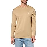 Lacoste Mens Crew Neck Long Sleeve Regular Fit Classic T-Shirt