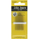 Colonial Needle 16 Count John James Milliners/Straw Assorted Needles, Size 5/10