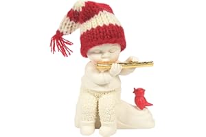 Department 56 Snowbabies Christmas Memories Angels Near Cardinals Appear Figurine, 3.86 Inch, Multicolor
