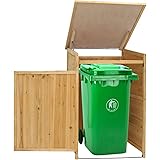 amazon.com : leisure season horizontal refuse storage shed