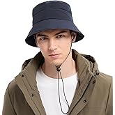 HEARTSING Winter Bucket Hat for Women Men, Adjustable Lightweight Warm Fisherman Hat