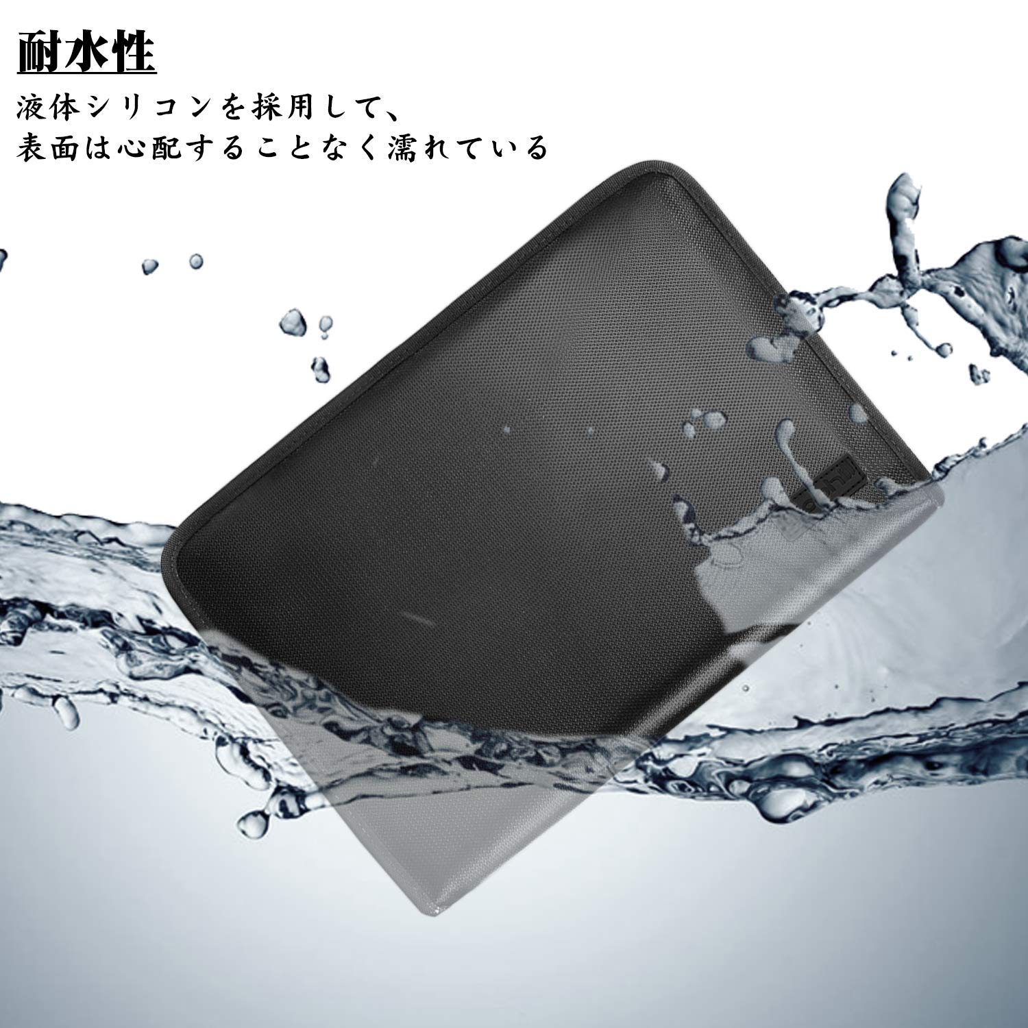 ファイルフォルダーA4 Caphill 12ポケット 耐火耐水 防火ファスナー ドキュメントファイル じゃばら 書類挟み 紙挟み