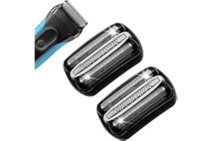 MUYFGUO 2Pack 32B Series 3 Electric Shaver Replacement Head Accessories Compatible with S3 Foil & Cutter Razor Heads, Accessories for S3 3040s 3010s 310s 3000s 3050cc 3080s 390cc Etc