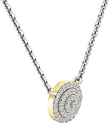 DazzlingRock Collection 14k Or Jaune Rond I-J Diamant Blanc