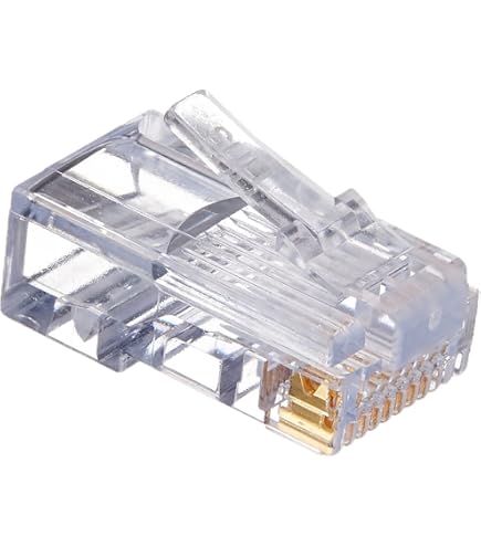 あおこ Amazon.com: Platinum Tools Shielded CAT6A Flex Connector 1