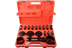 DAYUAN 24pcs FWD Front Wheel Drive Bearing Removal Tool, Wheel Bearing Press Kit Bearing Adapters Bearing Installer Tool