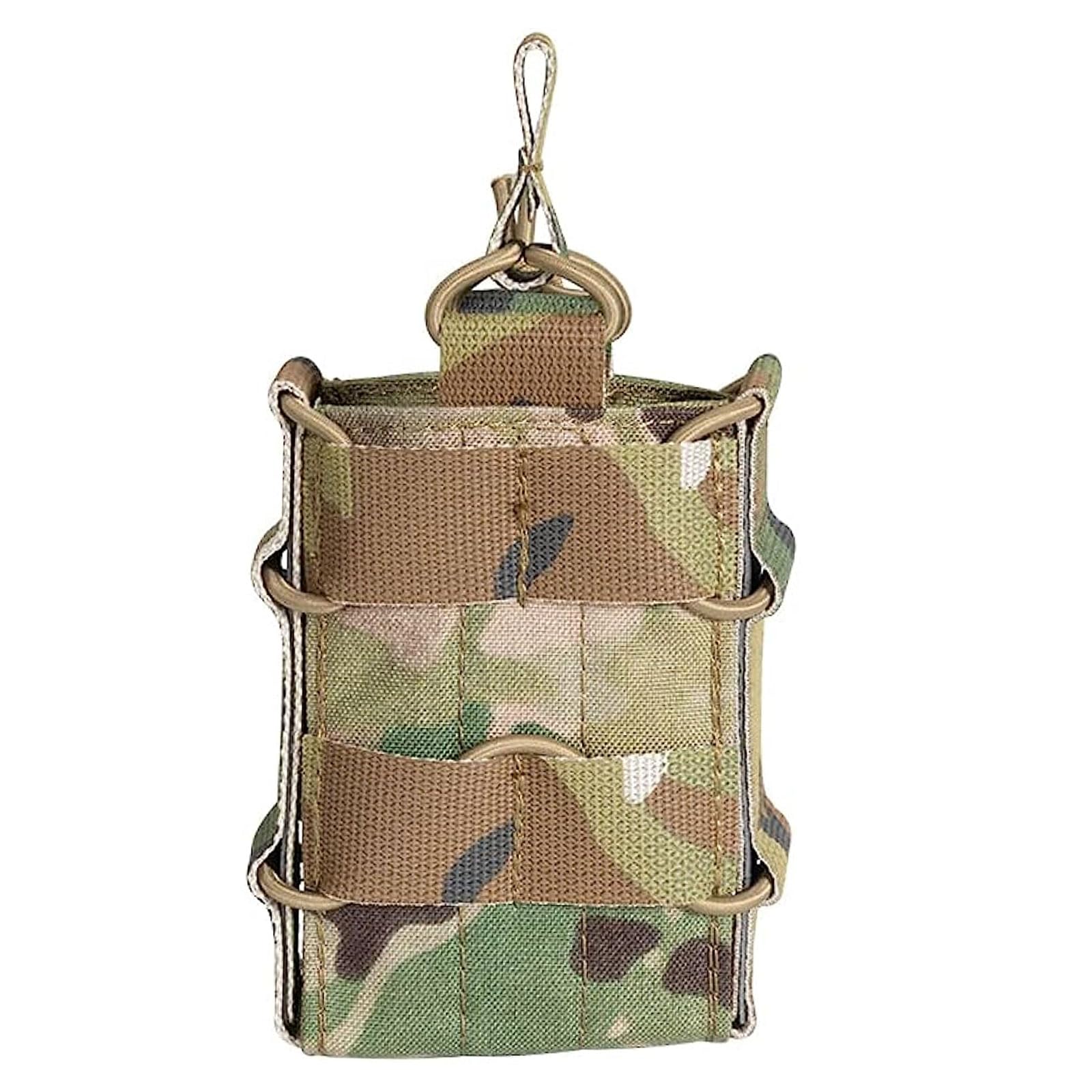 EXCELLENT ELITE SPANKER Tactical M4 Mag Pouch Molle Single/Double Mag Pouch for M4 M14 M16 AR15 G36 Magazine(Single,Multicam)