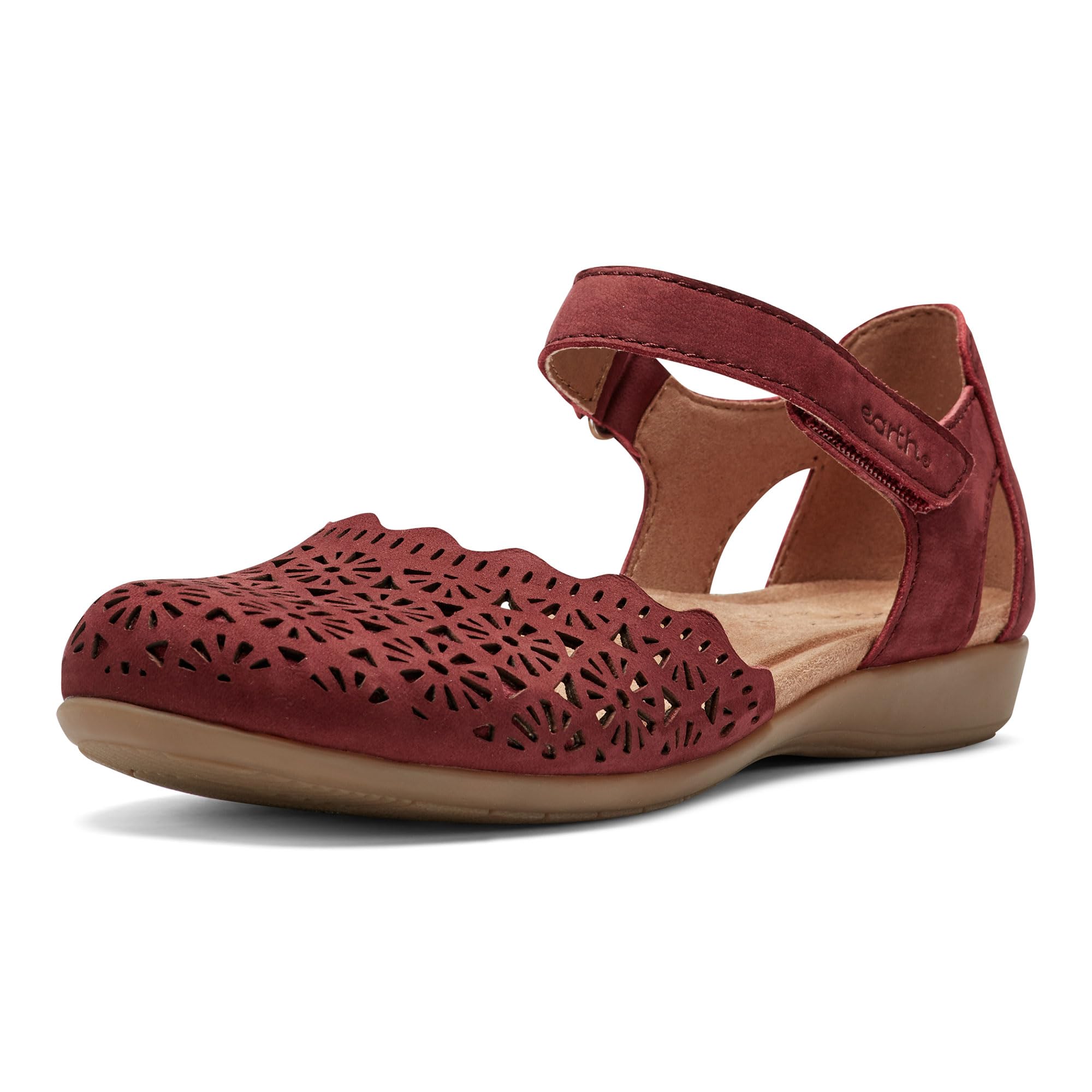 Earth® Bronnie Casual Flats, Dark Red 600, 7 M Image