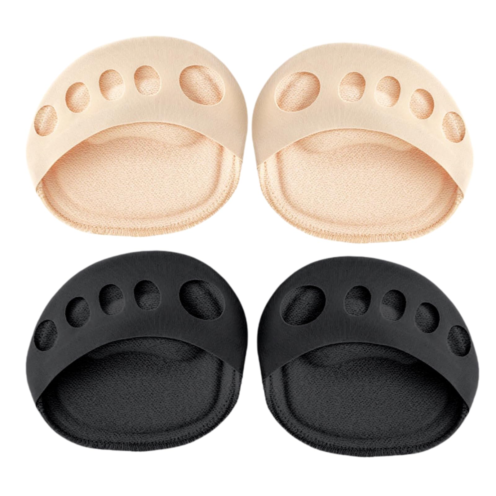 Photo 1 of EACOZY Metatarsal Pads Invisible Socks, Soft Foot Pads for Women and Men, Reusable Ball of Foot Cushions for Runners, Prevent Pain and Discomfort
