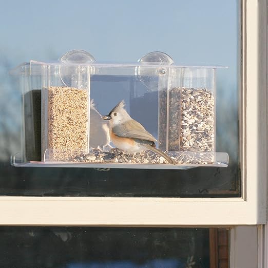 Duncraft Songbird Oneway Mirror Bird Feeder Amazon Ca Patio